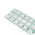Quilting Ruler 3” x 18” Sewing Acrylic Ruler Anti-Slip Ruler DIY Quilting Tools with Clear Printed Lines for Precise Cutting...
