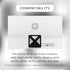 HumanCentric VESA Mount Adapter Compatible with HP M Series Monitors M22f M24f M24fd M24fw M24fwa M27f M27fd M27fq M27fw M27fwa and M32f, VESA Ada...