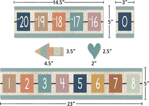 Teacher Created Resources Everyone is Welcome Number Line (-20 to +120) Bulletin Board (TCR7164)...