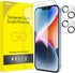 JETech Full Coverage Screen Protector for iPhone 14 6.1-Inch with Camera Lens Protector, Tempered Glass Film, HD Clear, 2-Pack Each......