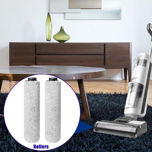 Replacement Roller Brush Compatible with Tineco iFloor 3/ Floor One S3/ iFloor 2 Brushroll Cordless Wet Dry Vacuum Cleaner-2Pack...