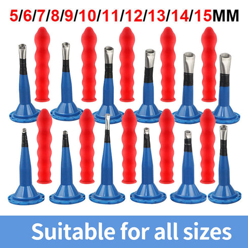 Park Sung Caulk Cap for Seal Caulking Tubes, Caulk Saver Sealer Caps for Caulk,Silicone, Roofing Cement-Red (Pack of 20)...