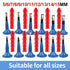 Park Sung Caulk Cap for Seal Caulking Tubes, Caulk Saver Sealer Caps for Caulk,Silicone, Roofing Cement-Red (Pack of 20)...