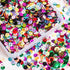 12000Pcs Bulk Loose Flake Sequins Rainbow Cup Paillette Confetti 5MM for DIY Crafts Wedding Party Christmas Decoration with Storage Box 80 Grams...