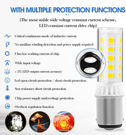 LED Sewing Machine Light Bulb – Socket Bayonet by Yucclim -Fits Kenmore #6797#6810 Fits Singer Featherweights 221-222+ Standard Push-in turn & wit...