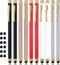 Stylus for Touch Screens, ChaoQ Capacitive Stylus Pen (10 Pcs) with 12 Replaceable Tips - Black, White, Silver, Gold, Red...
