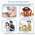 2 Pack Tongue Scraper Cleaner for Adults & Kids, Medical Grade Metal Tongue Scrapers with Travel Case, Wide-Head Tongue Cleaners Set for Fresh Bre...