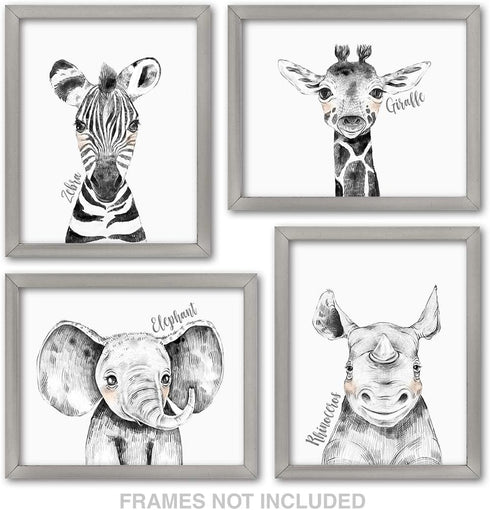 Confetti Fox Zoo Art Prints...