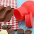 3 Pcs Silicone Chocolate Melting Pot, Butter Sauce Milk Microwave Baking Pouring Tool...