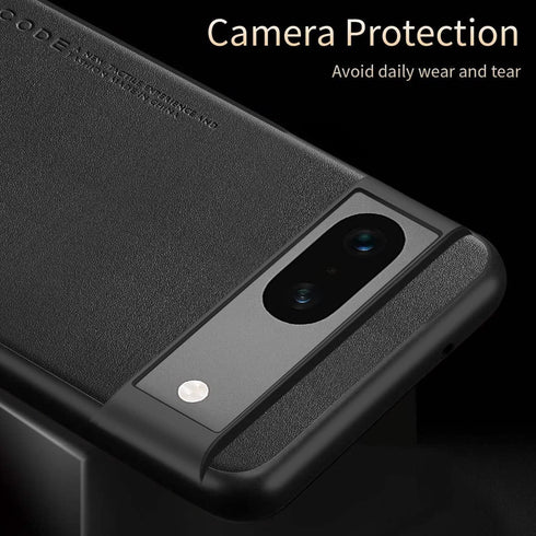 for Google Pixel 7a 5G case, Soft TPU Artificial Leather case,Extremely Light Ultra-Light Camera Protection Leather Cover Case for Google Pixel 7a...