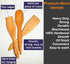 6 Wooden Spoons for Cooking – Made in Ukraine 100% Natural Healthy Nonstick Wooden Spatula Spoons - Premium Solid Wood Cooking Utensils Set - Stro...
