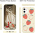 JOYLAND Cartoon White Strawberry Phone Case for iPhone XR Cute Fruit Girls Women Cover Soft Liquid Silicone Rubber Shockproof Reinforced Corner Bu...
