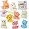 No Hole Bath Toys - 9PC Animal Bath Toys for Babies 6-12 Months, Baby Pool Bathtub Float Toys Presents for Preschool Toddlers Boys Girls...