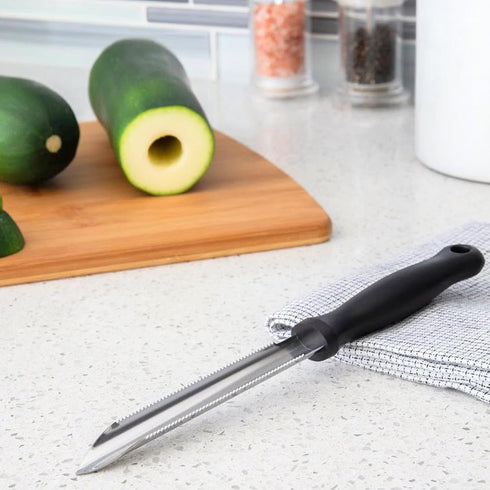 Better Houseware Stainless Steel Apple Corer Jalapeno Zucchini Cucumber Stainless Steel Corer - Effortless Seed Removal and Precise Slicing - Kitc...
