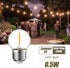 Tsunetani-G40/G12.5 LED Filament Mini Globe Light Bulbs 0.5W Equivalent to 5 Watt Incandescent - E26 Medium Base 2700K Warm White for Home Decorat...