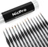 Nicpro 15 PCS Micro Fine Detail Paint Brush Set, Small Miniature Fine Tip Detail Brushes Kit for Acrylic Oil Watercolor, Models, Paint by Numbers,...