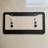 Certified State Alchemist Fullmetal Alchemist License Plate Frame, Funny Humor Stainless Steel Auto Car Tag Frame, License Plate Cover Holder, 2 H...