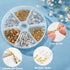 PH PandaHall Pinch Clip, 120 Pieces 6 Styles Pinch Clip Bail Clasp Dangle Charm Bead Pendant Connector Findings for Jewelry Necklace DIY Craft Mak...
