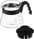 Hario V60 Glass Coffee Server, 450ml, Black...