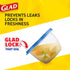 GladWare Soup & Salad Everyday Use, Medium Rectangle Storage, Standard, 24 Oz, 5 Count...