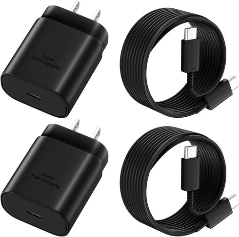 USB C Phone 16 15 Pro Max Charger Fast Charging Block, 30W USB C Charger with 10FT USB-C Fast Charging Long Cable Cord for Phone 16 Pro Max/16 Pro...