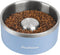 PetPrime Stainless Steel Slow Feeder Dog Bowls Non Slip Spill Proof Metal Slow Eating Dringking Weighted Bowl Cats Pet Food Water Dish Feeding for...