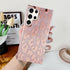 J.west Case for Samsung Galaxy S23 Ultra Case 6.8-inch,Luxury Metallic Glitter Leopard Print Design Slim Clear Soft Silicone Bumper Protective Pho...