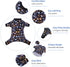CuteBone Dog Pajamas Costumes Fleece Pet Clothes Puppy Onesie Winter Holiday Cute Cat Jammies Keep Your Pet Warm in The Cold Weather P220XS...