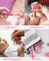 OTTOLIVES Baby Healthcare and Grooming Kit, 24 in 1 Baby Electric Nail Trimmer Set Newborn Nursery Health Care Set for Newborn Infant Toddlers Bab...