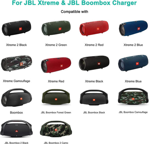 HKY Replacement JBL Xtreme 2 Charger 19V AC DC Adapter Compatible with JBL Xtreme,Xtreme 2,Extreme,Extreme 2,JBL Boombox Portable Wireless Bluetoo...