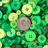 Swpeet 1000Pcs Christmas Green Craft Buttons, 2 and 4 Holes Red Round Craft Resin Sewing Buttons Suitable for Christmas Sewing Decorations, Art & ...