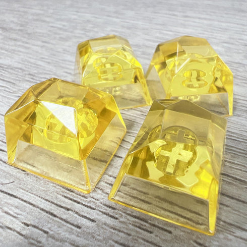 4 Key Custom Keycaps for MX Mechanical Keyboard...