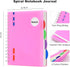 Spiral Notebook Wide Ruled 5 Subject Notebook with Tabs Dividers 6" X 8" Small Lined Journal Notebooks for Work 206 Pages Aesthetic Hardcover Note...