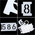 Curb Stencil Kit 0-9 Numbers Stencils Kit 14 Mil Plastic and 4 Inch Tall Numbers with Masking Tape for Mailbox Address Painting(42 Pieces)...