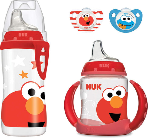 NUK Sesame Street Transition Bundle , 4 Piece Set...