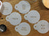 Designer Stencils It's a Party Cookie Stencil Set, (HAPPY BIRTHDAY - CONGRATS - IT'S A PARTY - MAKE A WISH - CELEBRATE), Beige/semi-transparent...