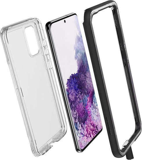 LifeProof Next Series Case for Samsung Galaxy S20 Plus (Not for The S20 Regular Model) - Non Retail Packaging - (Black Crystal)...