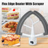 Tilt-Head Flex Edge Beater for KitchenAid 4.5-5 Quart Bowl Stand Mixer Attachment Flat Beater Paddle Mixer Accessory with Silicone Edges Scraper...