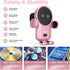 Wireless Car Charger, 15W Auto-Clamping Car Charger Mount, Air Vent Car Charging Holder for iPhone 14/14 Pro/13/13 Pro /12/12 Pro/ 11/11 Pro/Xr/Xs...