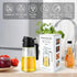 Ponpon Oil Sprayer for Cooking, 16oz Olive Oil Spray Bottle, Oil Dispenser for Kitchen for Barbecue, Salad, Cooking, Baking (Black)...