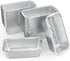 WANBAO 50 Pack Aluminum Pans Mini Loaf Pans Disposable Aluminum Foil 2lb for Baking, Food Storage & Takeout, 8.5" X 4.5" X 2.5"...