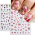 Colorful Flower Nail Stickers for Nail Art 6Sheets Ice-clear Dried Flowers Nail Art Supplies Cherry Blossoms Sunflower Nail Decals Daisy Nail Art ...