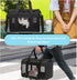 Travel Carrier for Cats Cat Soft-Sided Carriers Ventilated Breathable Foldable Cat Carrier Soft Airline Approved Dog Carrier for Small Medium Dogs...