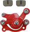 Left front Disc Brake Caliper with Brake Pads Compatible with Baja Doodlebug Dirtbug 97cc 2.8HP DB30 Electric Razor MX500 33cc Kids Mini Pit Dirt ...