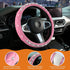 Diamond Steering Wheel Cover? 14.5-15 Inch Car Steering Wheel Cover with Bling Crystal Rhinestone,Delicate and Anti-Slip Sparkly Sedan Steering Wh...