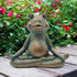 Nacome Meditating Frog Miniature Figurine,Zen Yoga Frog Garden Statue Ornament- Indoor/Outdoor Garden Sculpture for Fairy Garden,Home, Patio,Deck,...