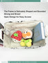 FANKANG Storage Basket,Nursery Hamper Canvas Laundry Basket Foldable with Waterproof PE Coating Storage, Office, Bedroom, Clothes,Toys(L, Rec-cows...