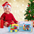 Baby Musical Toys Crawling Train: Tummy Time Interactive Learning Development Crawl Toy with LED Light Up for Boys Girls Automatically Avoid Obsta...