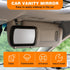 Car Sun Visor Vanity Mirror, Universal Clip on Mirror for Car Visor Vehicle Makeup Mirror for Women Men in Car, Suv, Truck (Black)...
