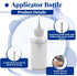 Hordion 12Pcs 1 Oz/ 30ml Transparent Precision Tip Applicator Bottle, 10ml Glue Applicator Bottles, Metal Needle Plastic Bottle, DIY Quilling Tool...